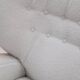 Late 20th Century White Wool and Solid Wood Pair of Armchairs, Norway