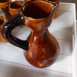Old service 1 pitcher and 8 mugs/cups