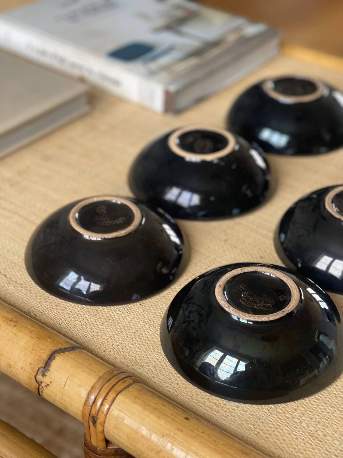 6 Keraluc cups 1960.