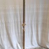 Lampadaire en laiton massif style Hollywood Regency - années 70