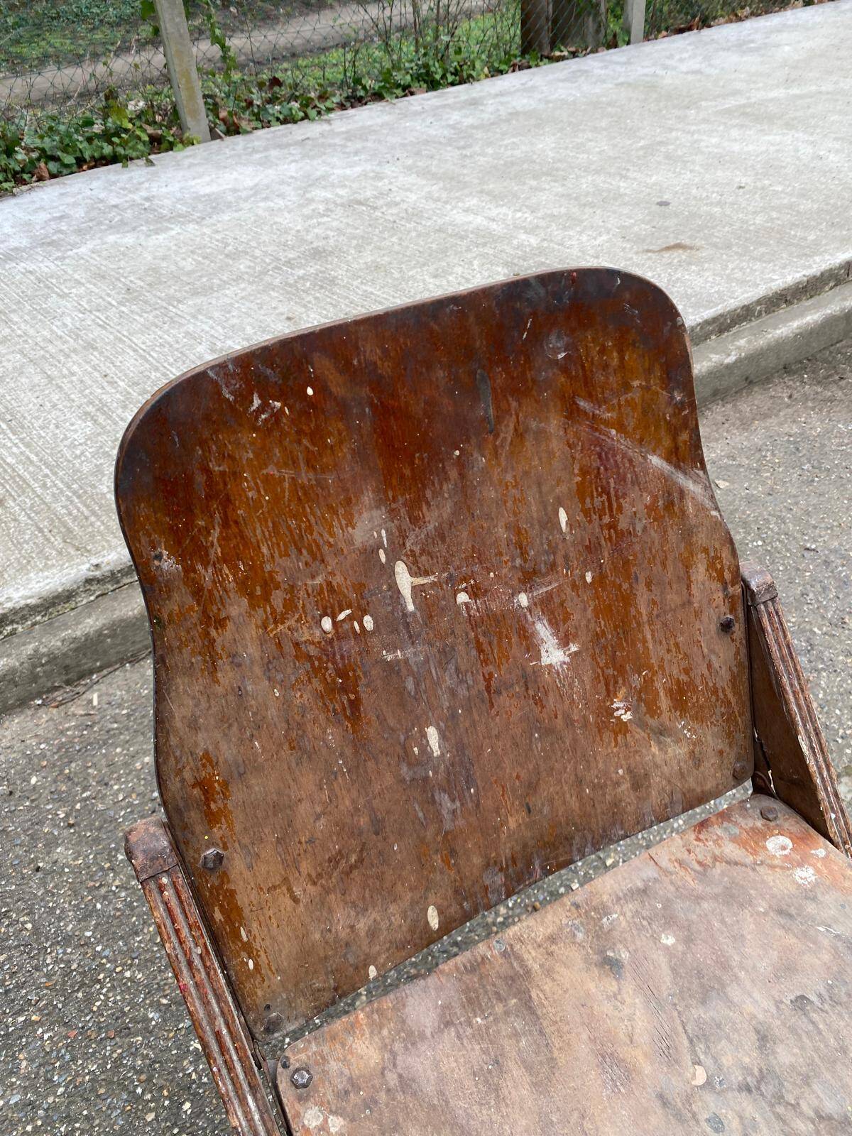 Chaise pliante US army deuxième guerre mondiale