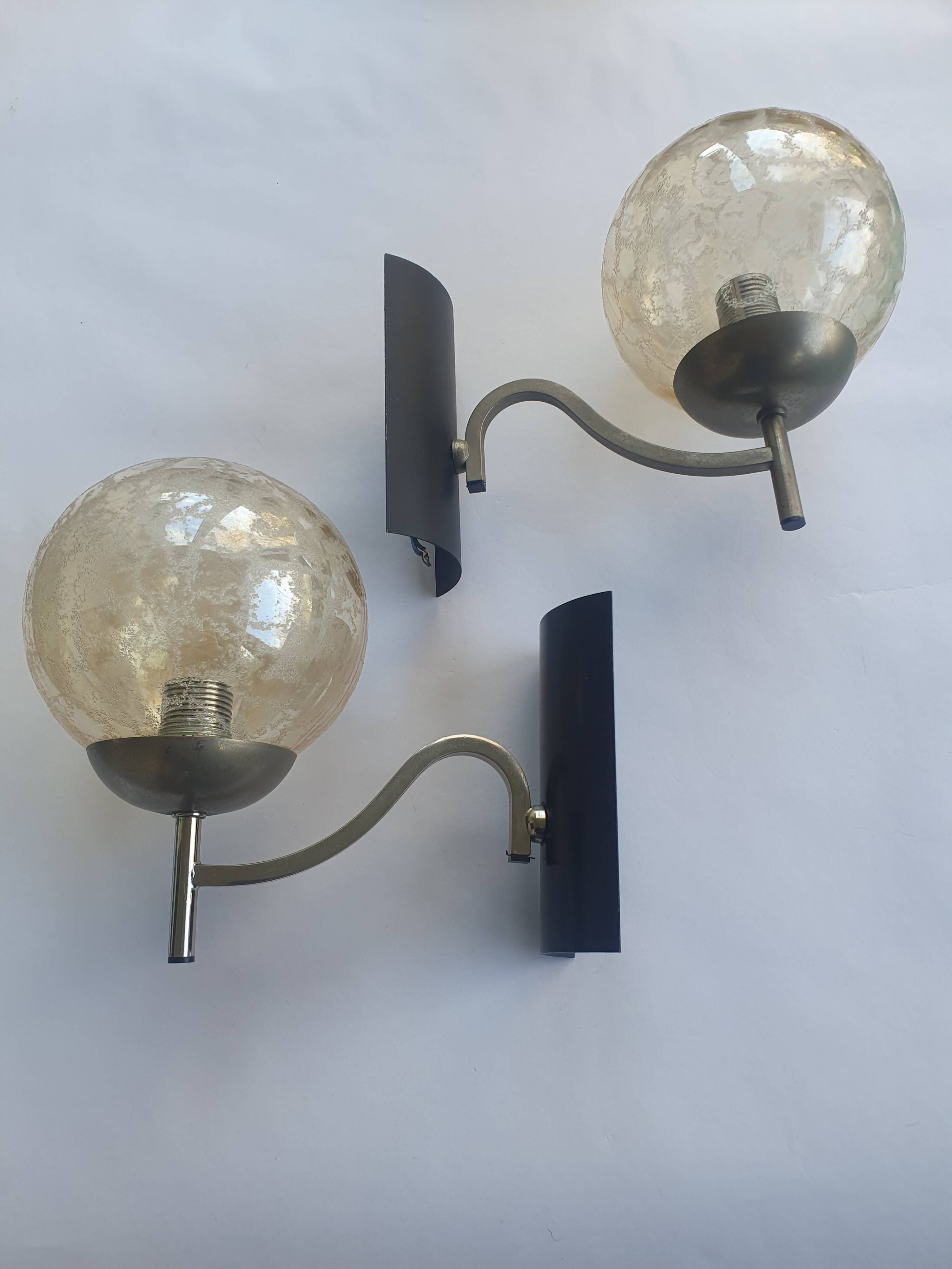 Pair of antique wall sconces