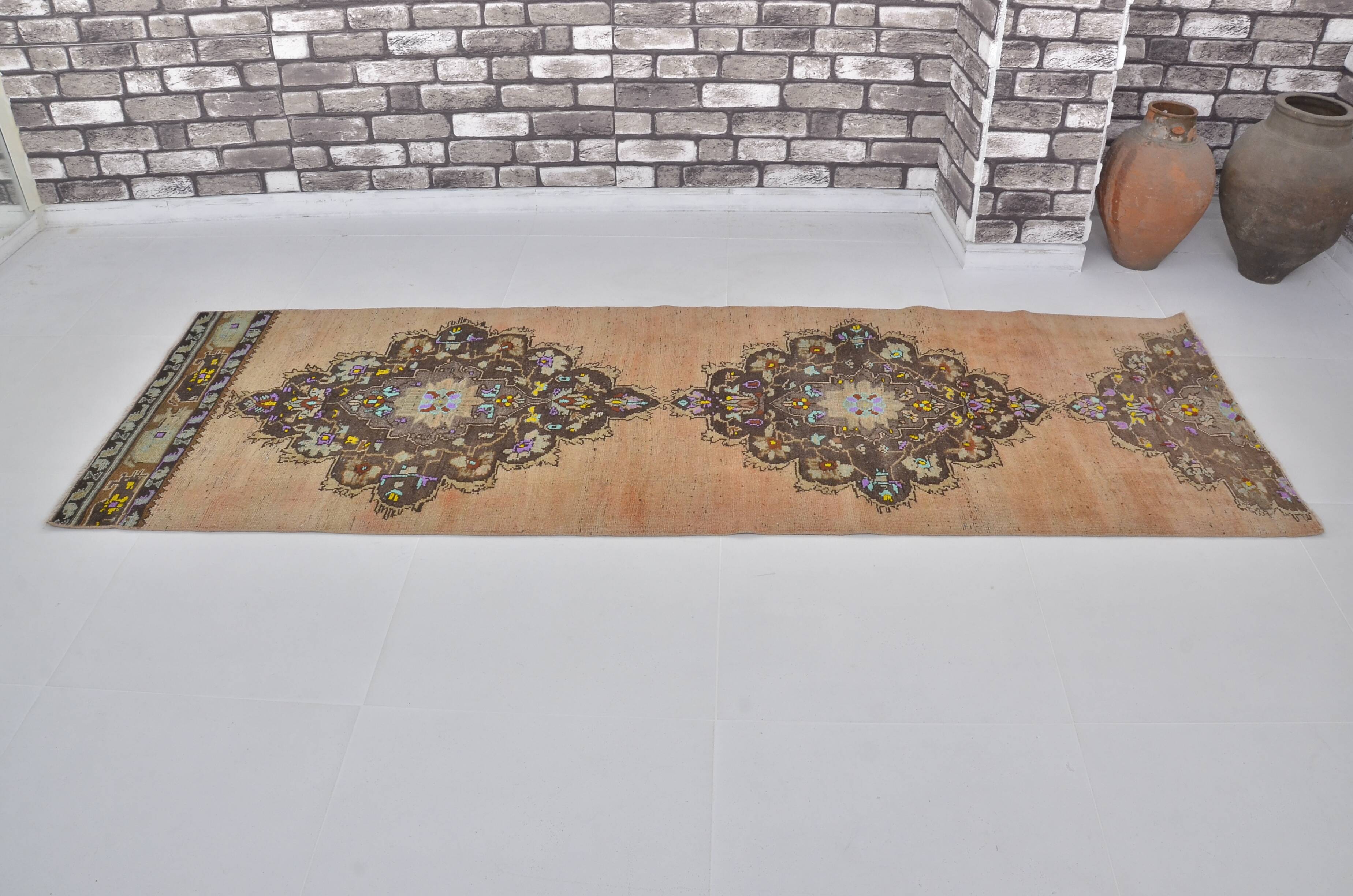 Colourful Oushak Hallway Runner sku 2282