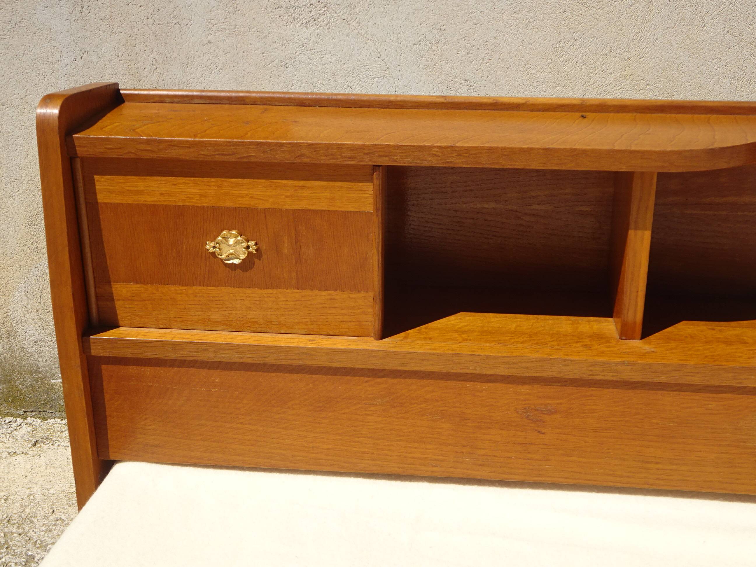 Cosy set and vintage headboard