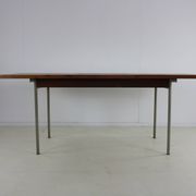 Sixties design rosewood dining table by Cees Braakman for Pastoe