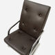 2 cantilever chairs with tubular chrome structure by Pierson of Fra