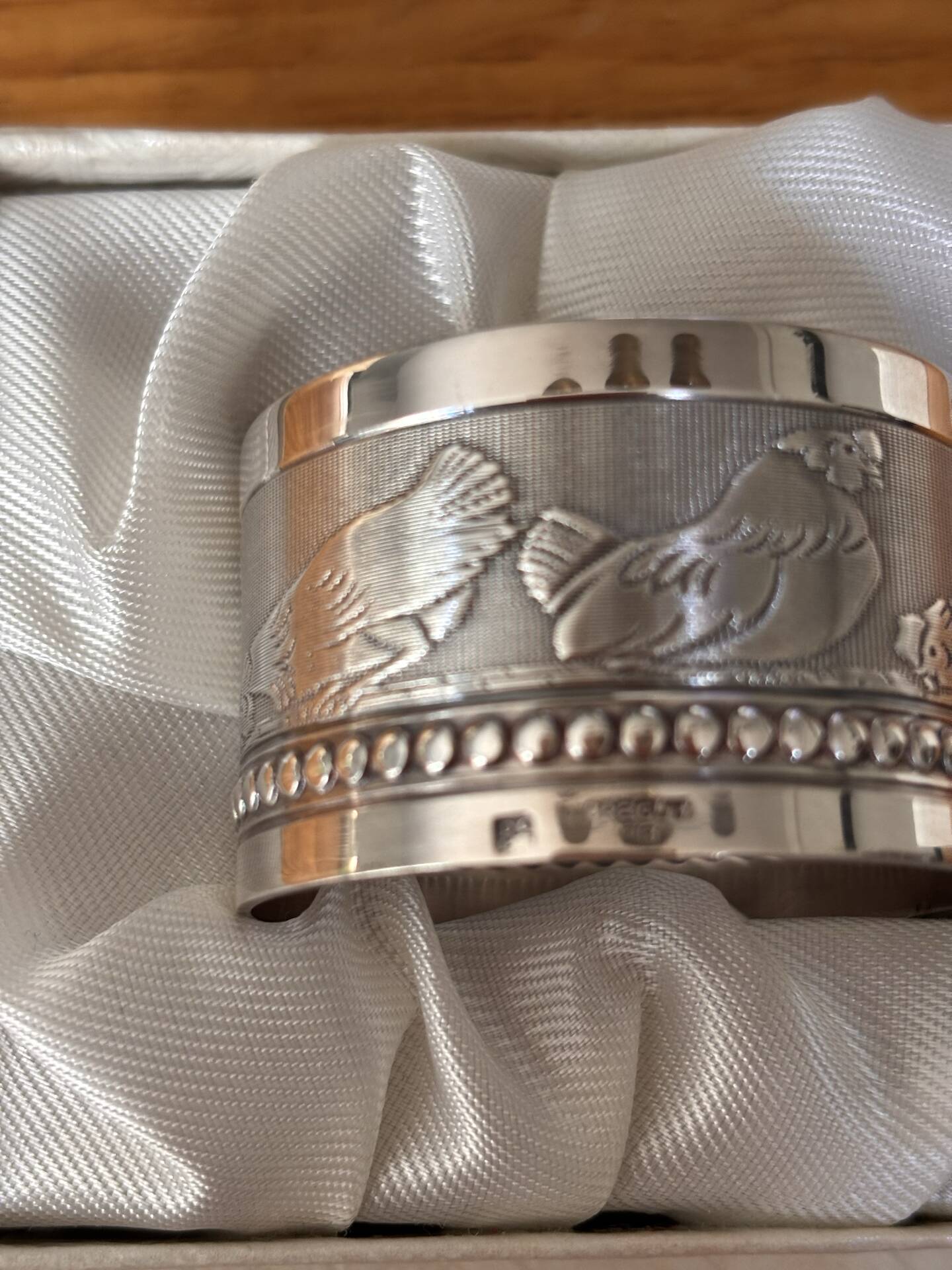 Timbale and napkin ring Daniel Gregut