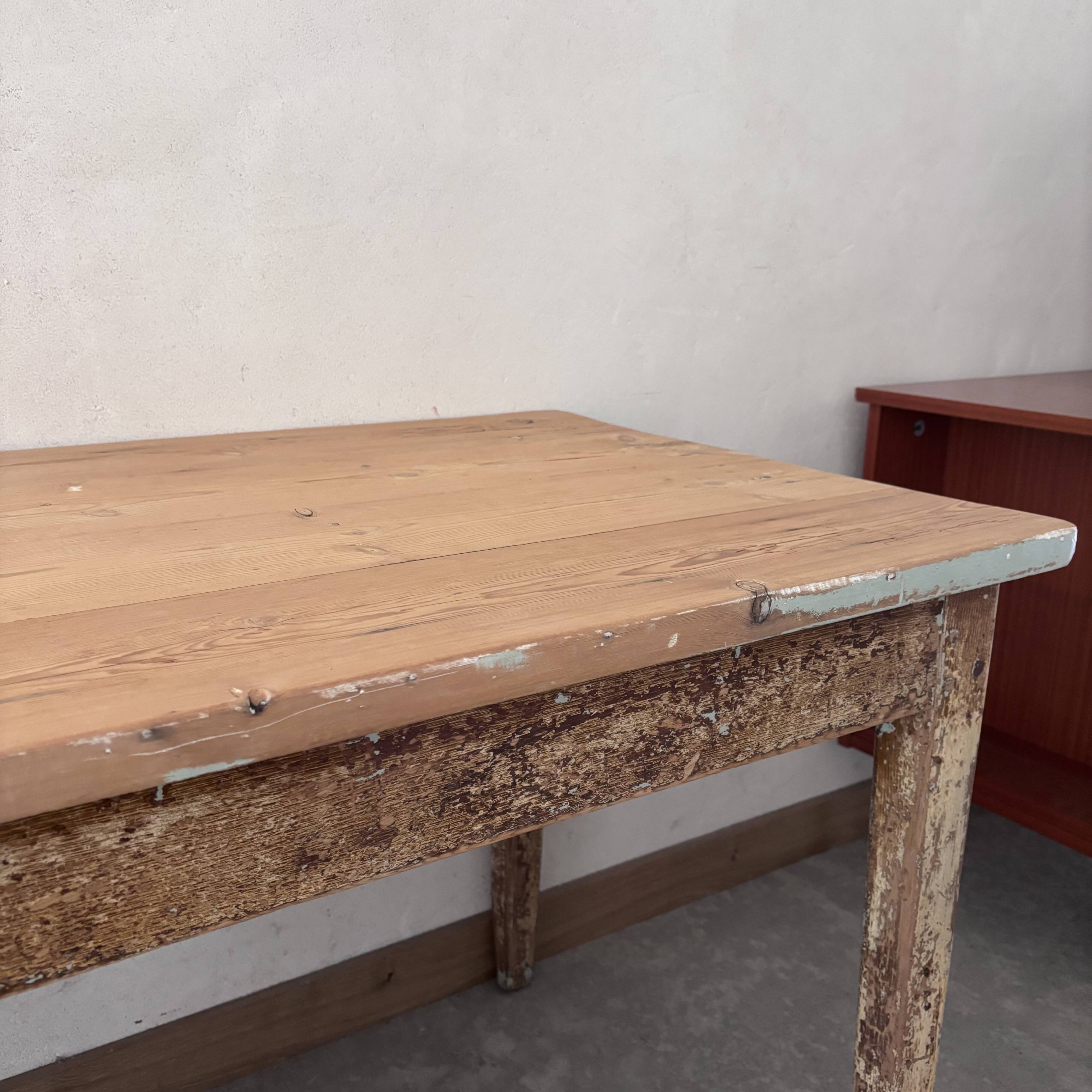 wooden table