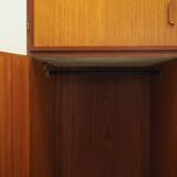 Teak wardrobe, Danish design, 1970s, manufacturer: Omann Jun
