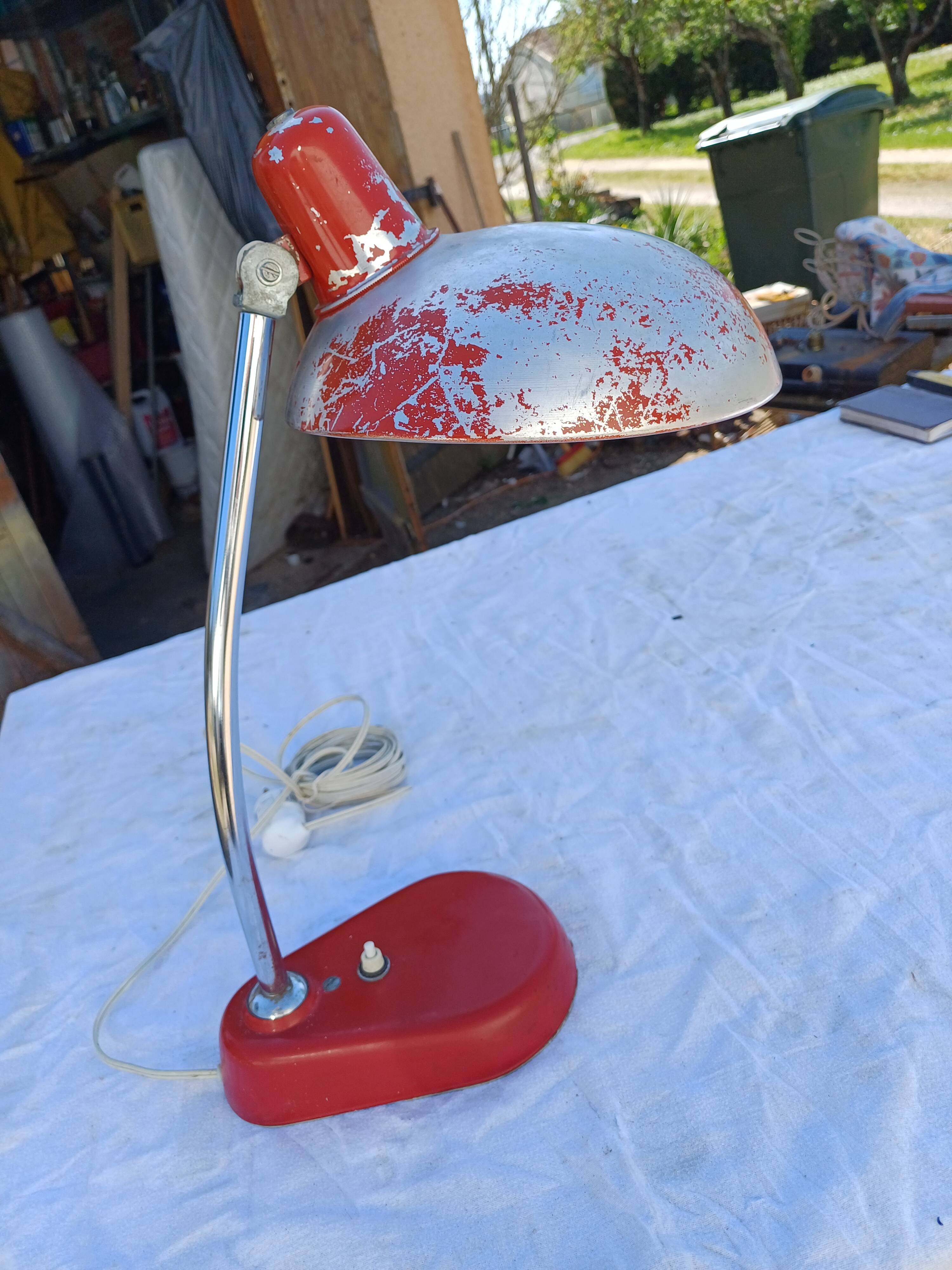 Vintage Bauhaus Karl Lang Lamp