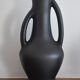 Trio de vases noirs vintage
