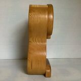 Owl piggy bank made of Scandinavian wood and plexiglass