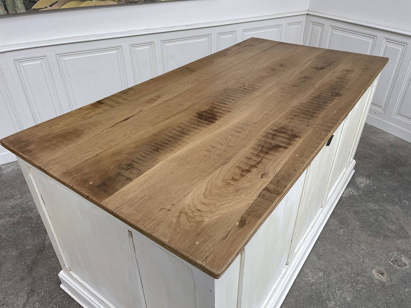 Solid oak trade desk