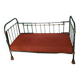 Vintage wrought iron bench