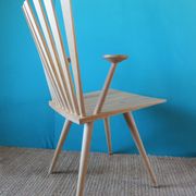 Pair of maple "Mikado" armchairs by J.Foersom and P.Hjort Lorenzen