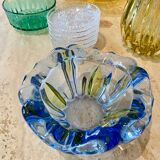 Two-tone Murano ashtray