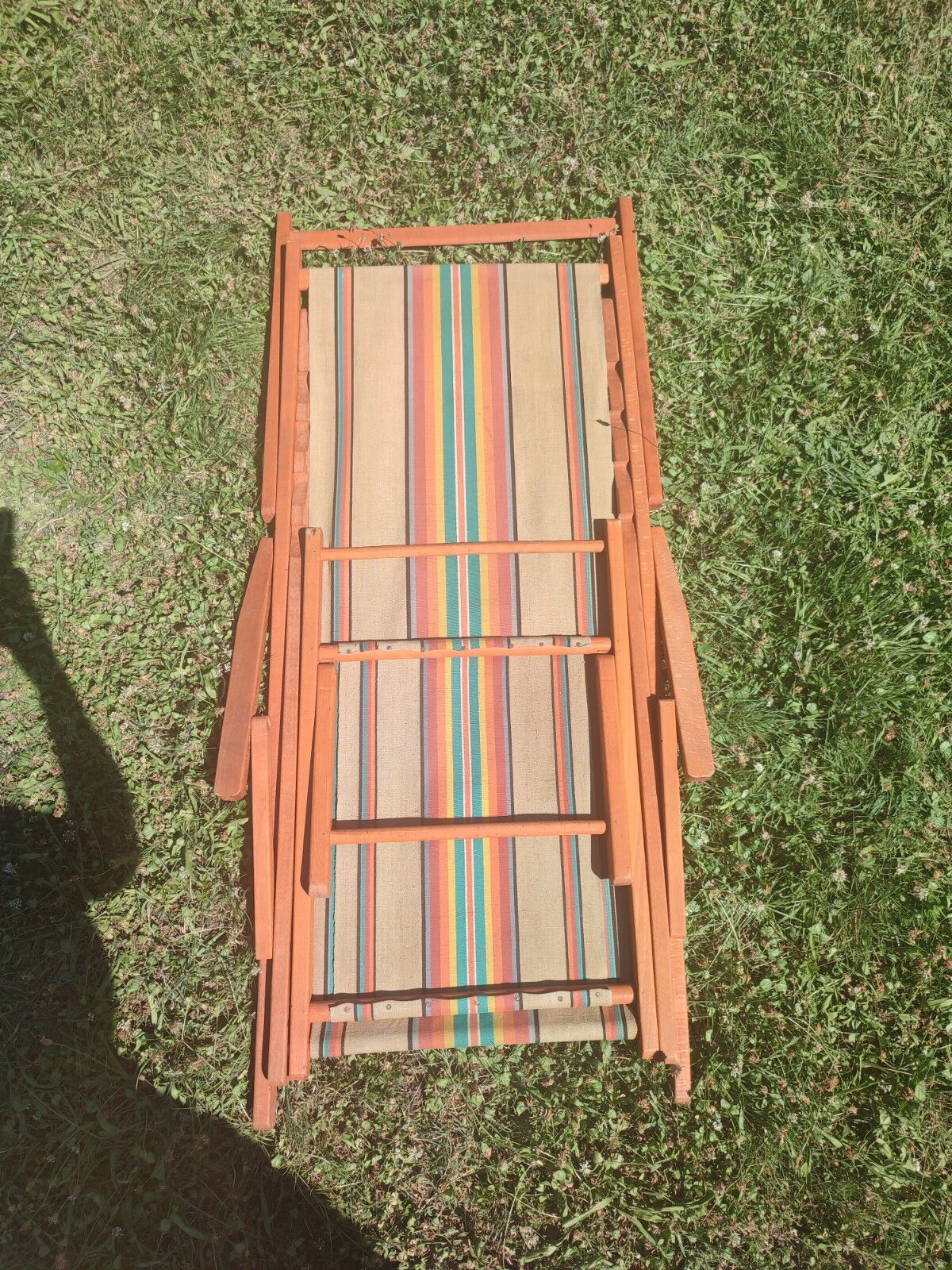 Chilean vintage deckchair