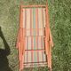 Chilean vintage deckchair