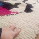 Berber design rug - brown touch - handmade Moroccan rug - 247x152 cm