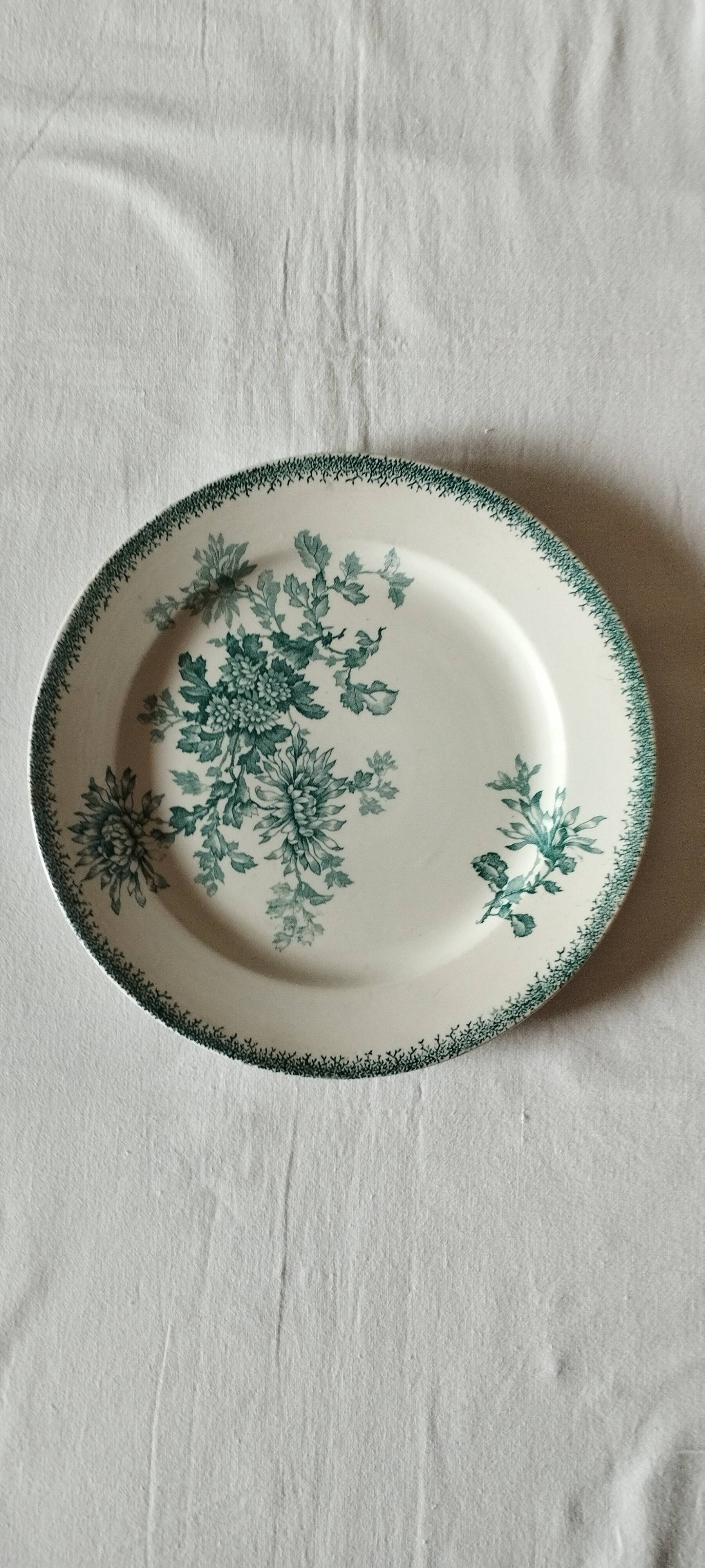 Collection plate Sarreguemines Meudon decoration