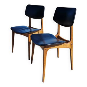 Lot de 2 chaises scandinaves