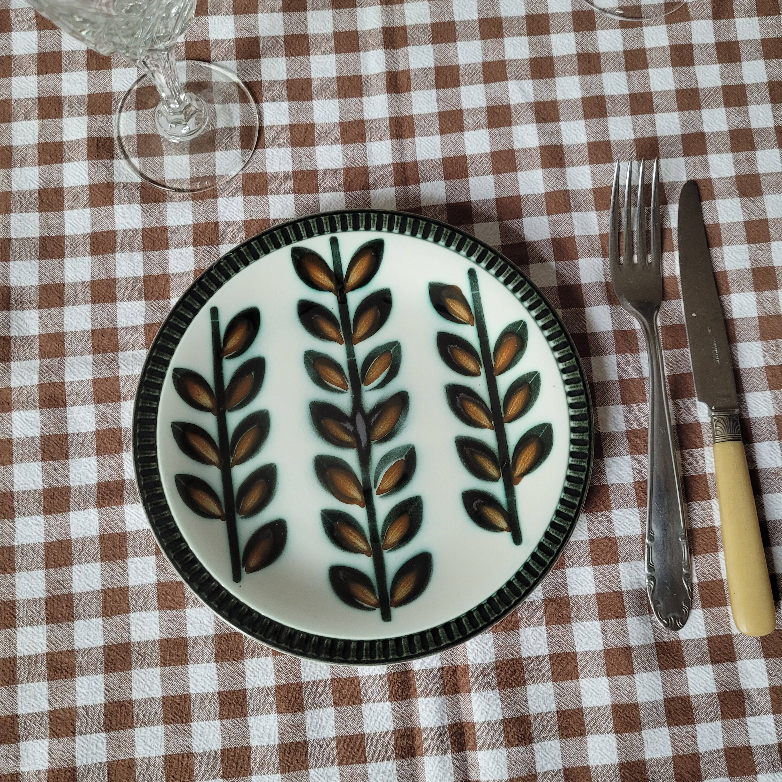 La Redoute x Selency lot de 4 assiettes Rambouillet dessert