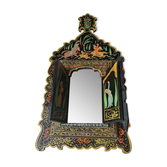 Miroir ethnique bohème 24x49cm