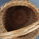 Large basket or basket in vintage rattan 60/70s. Very nice clean state.