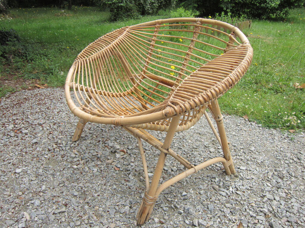 Fauteuil rotin