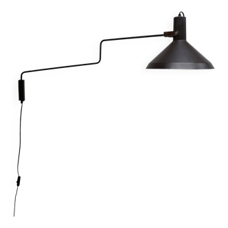 Paperclip wall lamp by Anvia Holland, 1960s