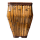 Vintage rattan umbrella stand, colonial style 1930s - Vintage rattan planter