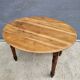 Table XIXth in Elm and Cherry: The Louis-Philippe Elegance