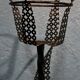 Plant holder "flower" perforated metal 1950