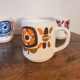 Mobil Vintage 4 Cups Set