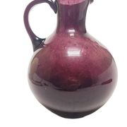 Vintage Polish jug by Zbigniew Horbowy for Sudety Glassworks, 1970s
