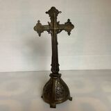 Ancien crucifix en zamac Belgium