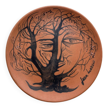 Terracotta ceramics by Jean Marais, 1960s