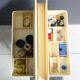 Sewingbox 1960s on four legs