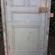 Haussmannian door 72.7x221cm with an old glazed transom frame chassis.