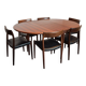 Table et 6 chaises par Niels Otto Moller