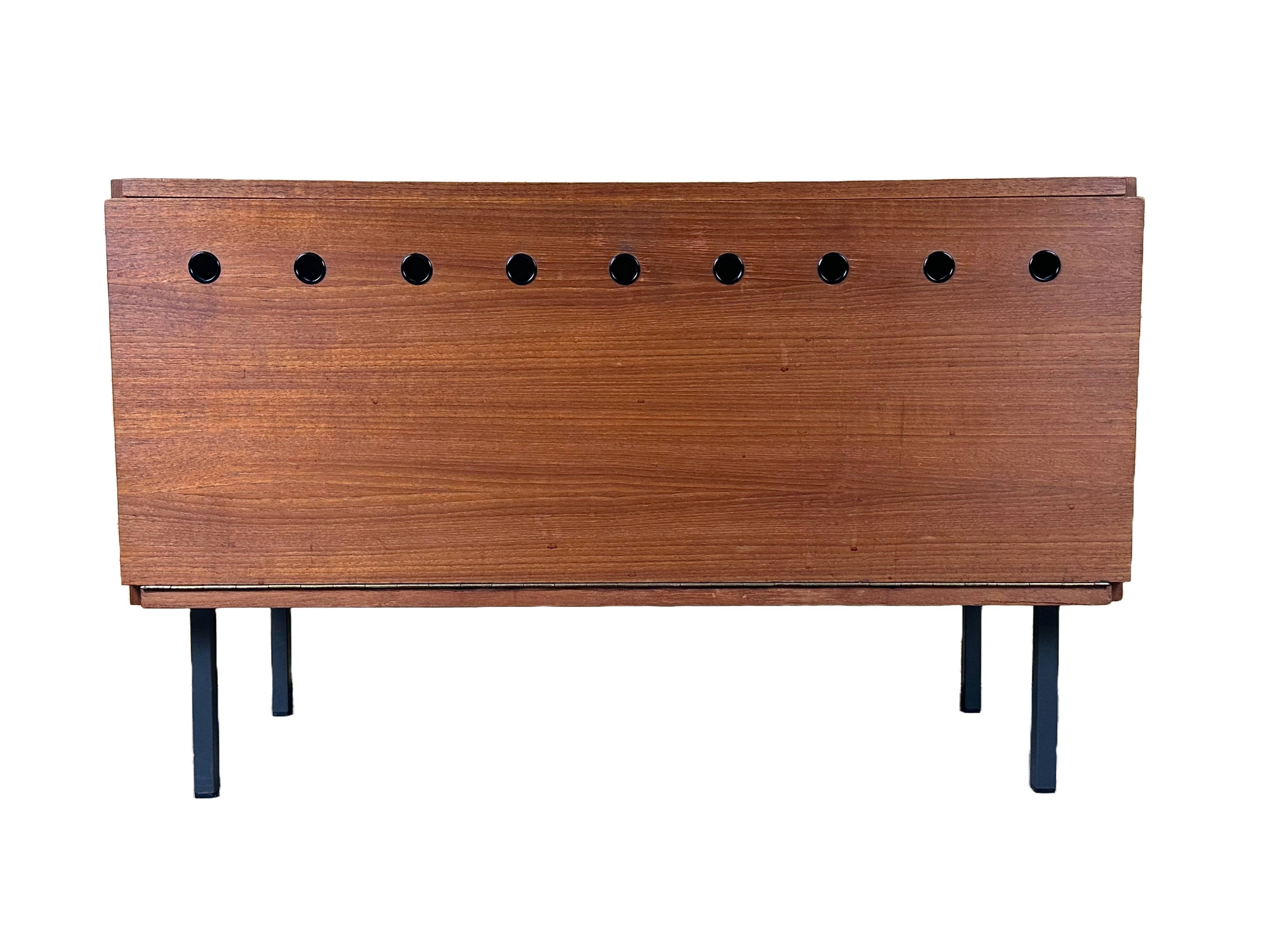 1960s/70s Teak Sideboard Chest of Drawers Cabinet Rego Mobile Danish Modern