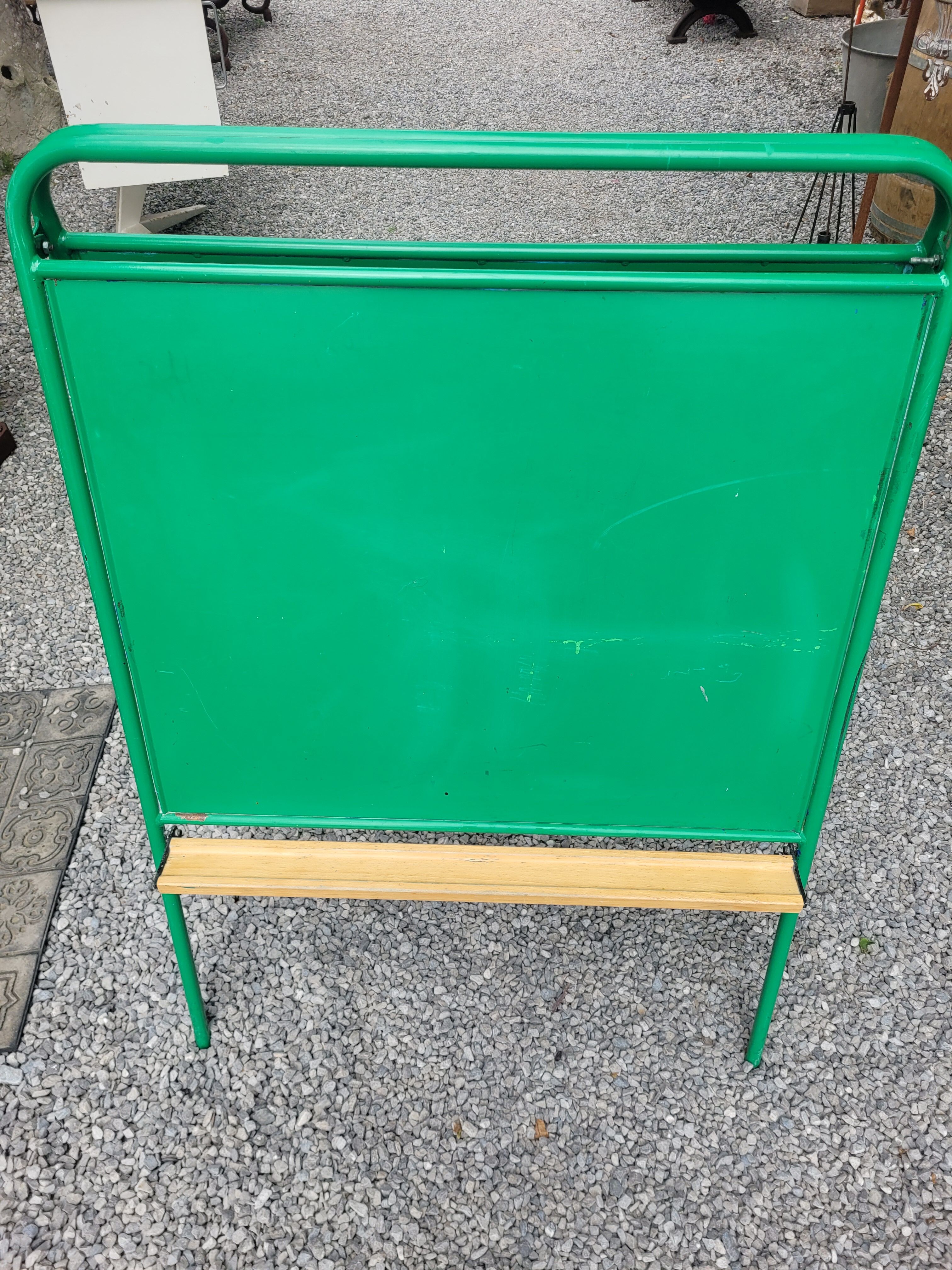 School board doubles in iron plus chalk door