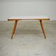 White opaxit coffee table by Jiri Jiroutek for Cesky Nabytek 1960