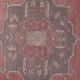 Vintage Turkish handmade rug 146x338 cm