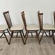 Lot de 5 chaises estampillées Baumann modèle Boston - années 70.