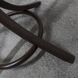 Baumann parrot coat rack 1970 dark oak