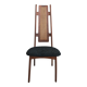 Paire de chaises mid-century en peau d'agneau Astrakan