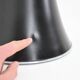 Black Pipistrello lamp by Gae Aulenti for Martinelli Luce, 1960s