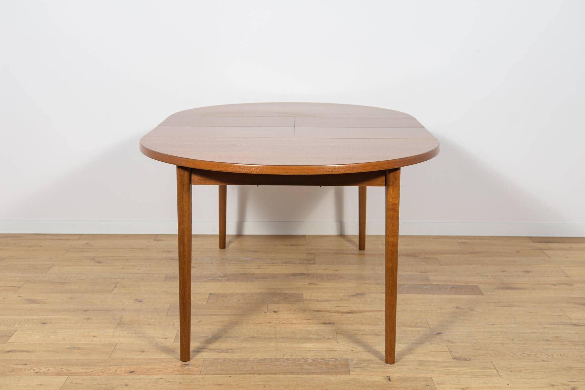 Mid-Century Round Teak Dining Table by Nils Jonsson for Hugo Troeds, Sweden