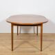 Mid-Century Round Teak Dining Table by Nils Jonsson for Hugo Troeds, Sweden